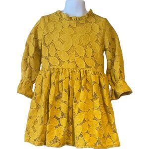 Genuine Kids Mustard Leaf Dress OshKosh Genuine Kids Size 5T